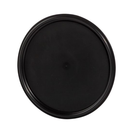 Picture of 610 Black Plastic PP Lid for a 1 Gallon Round Paint Can