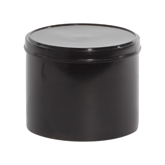 Picture of 77 oz Black HDPE Plastic Ink Can, 502 x 602 w/ Black Lid