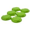 Picture of Tropical Lime Green PCR HDPE Can Carriers for 202 Beverage Cans – 6-Pack Handle