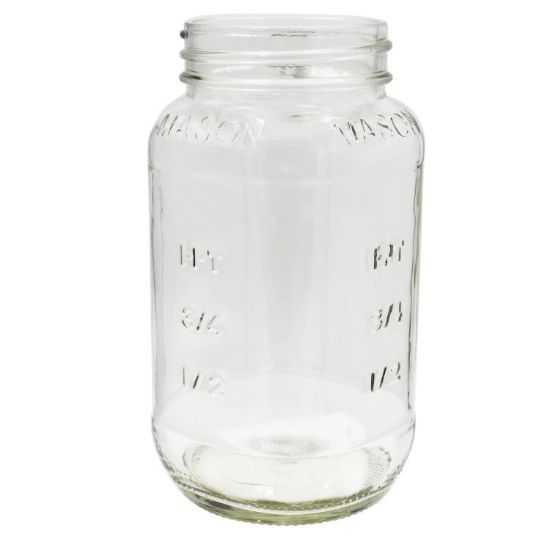 Picture of 25.5 oz. Flint Glass Mason Jar w/ Graduation Lines, 70-450, 12 x 1