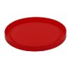 Picture of 3" Red LLDPE Plastic Can Overcap