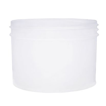 Picture of 8 oz Natural PP Straight Sided Jar, 89 mm 89-400, Regular Wall