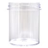 Picture of 4 oz Clear PS Plastic Wide Mouth Jar, 58mm 58-400