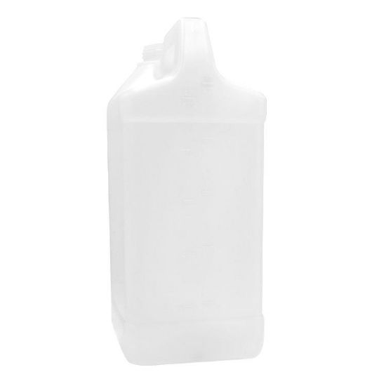 Picture of 2.5 Gallon Natural HDPE Plastic F-Style Bottle, 330 Gram, 63 mm, 63-485