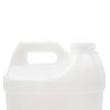 Picture of 2.5 Gallon Natural HDPE Plastic F-Style Bottle, 330 Gram, 63 mm, 63-485