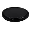 Picture of 82 mm Black Metal Plastisol Lined Twist-Off Cap, No Button