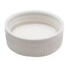 Picture of 45 mm 45-400 White PP Plastic Child Resistant Cap w/ PS-5/ PPV .02 Plain Liner