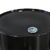 Picture of 55 Gallon Black Steel Tight Head Drum, Rust Inhibited, 2" & 3/4" Rieke Fitting, Poly-Irradiated Gasket, UN Rated,