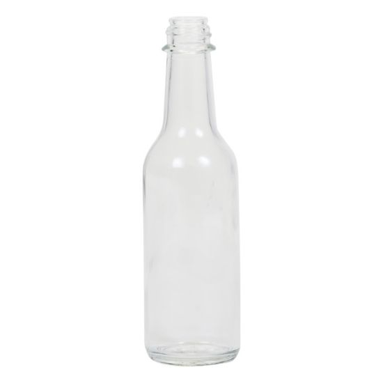 Picture of 5 oz Flint Glass Woozy Bottle, 24-490, 12x1 in Kraft Reshipper Box