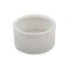 Picture of 24-400 White PP Plastic Child Resistant Cap, Plain Heat Seal Liner for HDPE