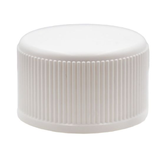 Picture of 38 mm, 38-438 White PP Plastic Cap, F217