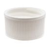 Picture of 38 mm, 38-438 White PP Plastic Cap, F217
