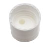 Picture of 24mm, 24-410 White PP Plastic Small Disc Top Cap, .308 Orifice