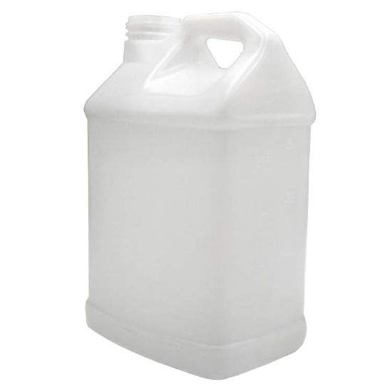 Picture of 2.5 GALLON NATURAL HDPE, F-STYLE,  HEDPAK, 63-485 TAMPER EVIDENT