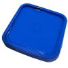 Picture of 4 GALLON BLUE HDPE SQUARE COVER