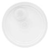 Picture of 3.5-6 Gallon Natural HDPE Plastic Round Cover, w/ Spout, UN Rated