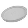 Picture of 2 GALLON WHITE HDPE ROUND COVER