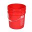 Picture of 5 Gallon Red HDPE Open Head Pail