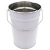 Picture of 8 Liter White Tin Plate Open Head Pail, Unlined