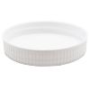 Picture of 89 mm, 89-400 White PP Plastic Deep Skirt Lightweight Cap w/ F-217 Liner
