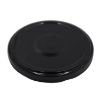 Picture of 82 mm, 82-240 Black Metal Twist Cap w/ Button, Plastisol Liner