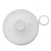 Picture of 2"  NATURAL PLASTIC CAPSEAL CLOC-N TAMPER EVIDENT W/ PULL TAB