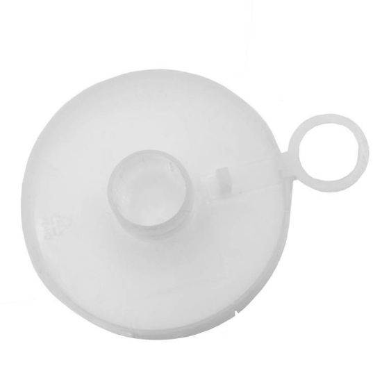 Picture of 2"  NATURAL PLASTIC CAPSEAL CLOC-N TAMPER EVIDENT W/ PULL TAB