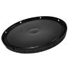 Picture of 2 GALLON BLACK HDPE COVER W/ TEAR TAB