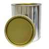 Picture of 1 QUART METAL PAINT CAN W/ LID, GOLD PHENOLIC LINED
