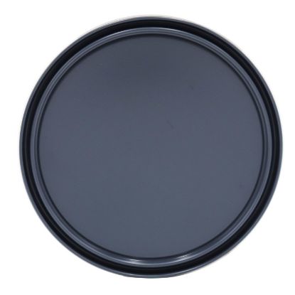 Picture of 1 Gallon Metal Round Paint Can Cover, Gray Epoxy Lined