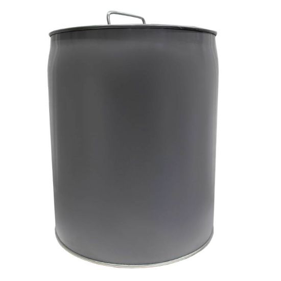 Picture of 5 Gallon Gray Steel Tight Head Pail, Rust Inhibited Lining, w/ Rieke Prep, UN Rated