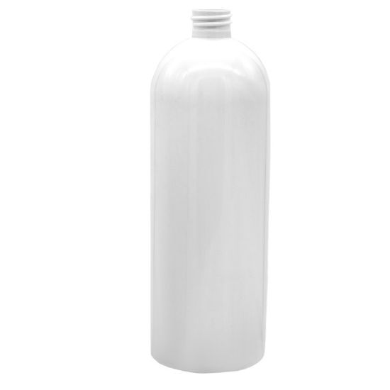 Picture of 32 oz White PET Plastic Cosmo Round Bottle, 28-410, 47 Gram