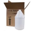 Picture of 128 oz Natural HDPE Plastic Industrial Round Bottles, 38-400, 4x1, 120 Gram, Kraft Box