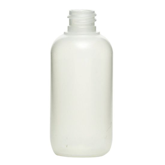 Picture of 1 oz Natural LDPE Plastic Boston Round Bottle, 18-410, 7.3 Gram, Anti-Static