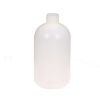 Picture of 16 oz Natural HDPE Plastic Boston Round Bottle, 28-410, 25 Gram
