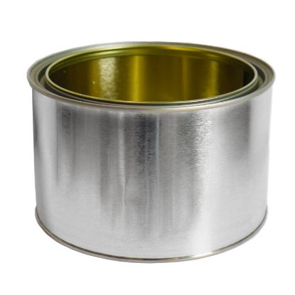 Picture of 1/2 Gallon Squat Paint Can, Gold Unlined, 610 x 400