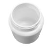 Picture of 2 oz White HDPE Plastic Straight Side Bottle, 38mm 38-400