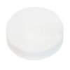 Picture of 43mm 43-400 White PP Plastic Smooth Top Cap, Smooth Sides with F217 Liner