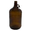 Picture of 4 Liter Round Amber Glass Bottle, 38mm 38-439
