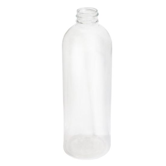 Picture of 16 oz Clear PET Plastic Cosmo/Bullet Round Bottle, 28mm 28-400 SP, 32.5 Gram