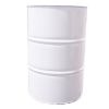 Picture of 55 Gallon White Tight Head Steel Drum, Phenolic Lining, 2 & 3/4" Fittings, EPDM Gasket, UN Rated