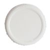 Picture of 63mm 68-485 White PP Plastic Screw Cap, w/ Pressure Sensitive PE Liner