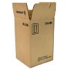 Picture of 5 Gallon Natural HDPE Plastic Hedpak Pail, 70mm Opening Cap, w/ Assembled Kraft Carton, UN Rated