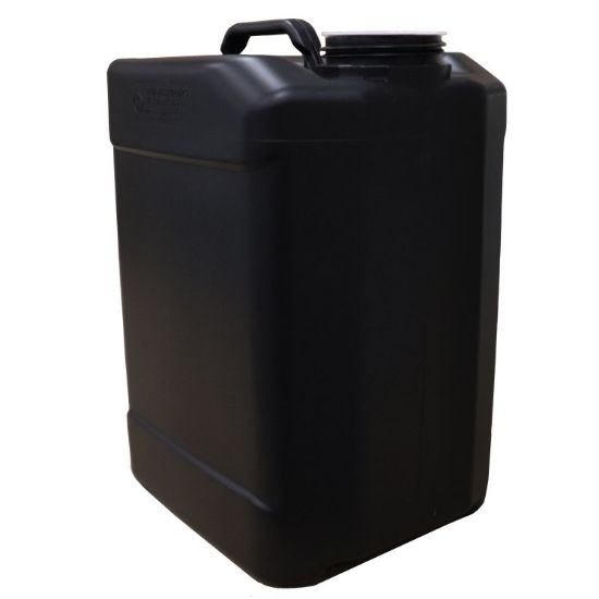 Picture of 10 Liter Black HDPE Black Tight Head Pail, 70mm Tamper Evident, 6TPI, 285 Gram, UN Rated