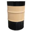 Picture of 55 Gallon Black Steel Tight Head Drum, -2 Coat Green Phenolic, Black Cover, 2" & 3/4" Rieke, EPDM Gasket, UN Rated