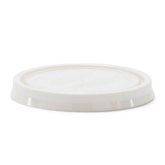Picture of 4 oz White HDPE Plastic Pry-Off Cover