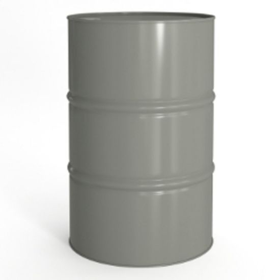 Picture of 55 Gallon Gray Steel Tight Head Drum, Epoxy Phenolic Lining, 2" & 3/4" Rieke Fittings, EPDM Gaskets, UN Rated