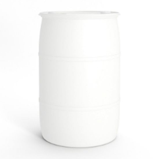 Picture of 30 Gallon Natural HDPE Plastic Tight Head Drum, 2" Buttress & 2" NPT, UN Rated