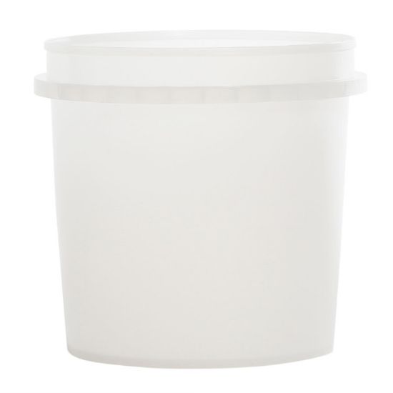 Picture of 32 oz Natural HDPE Plastic Pry-Off Tub