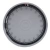 Picture of 2.5 Gallon Gray HDPE Plastic Screw Top Pail Cover, Life-Latch New Generation w/ Gasket